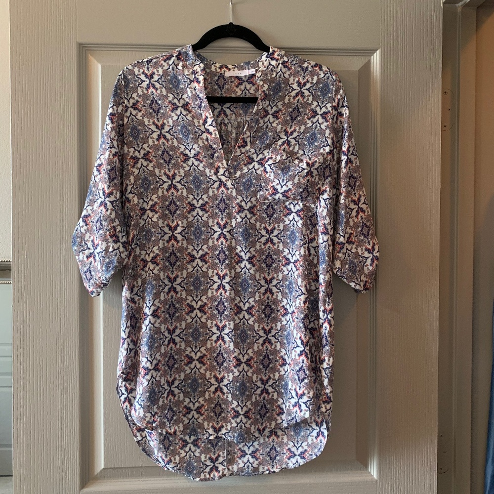 Paisley V-Neck Tunic